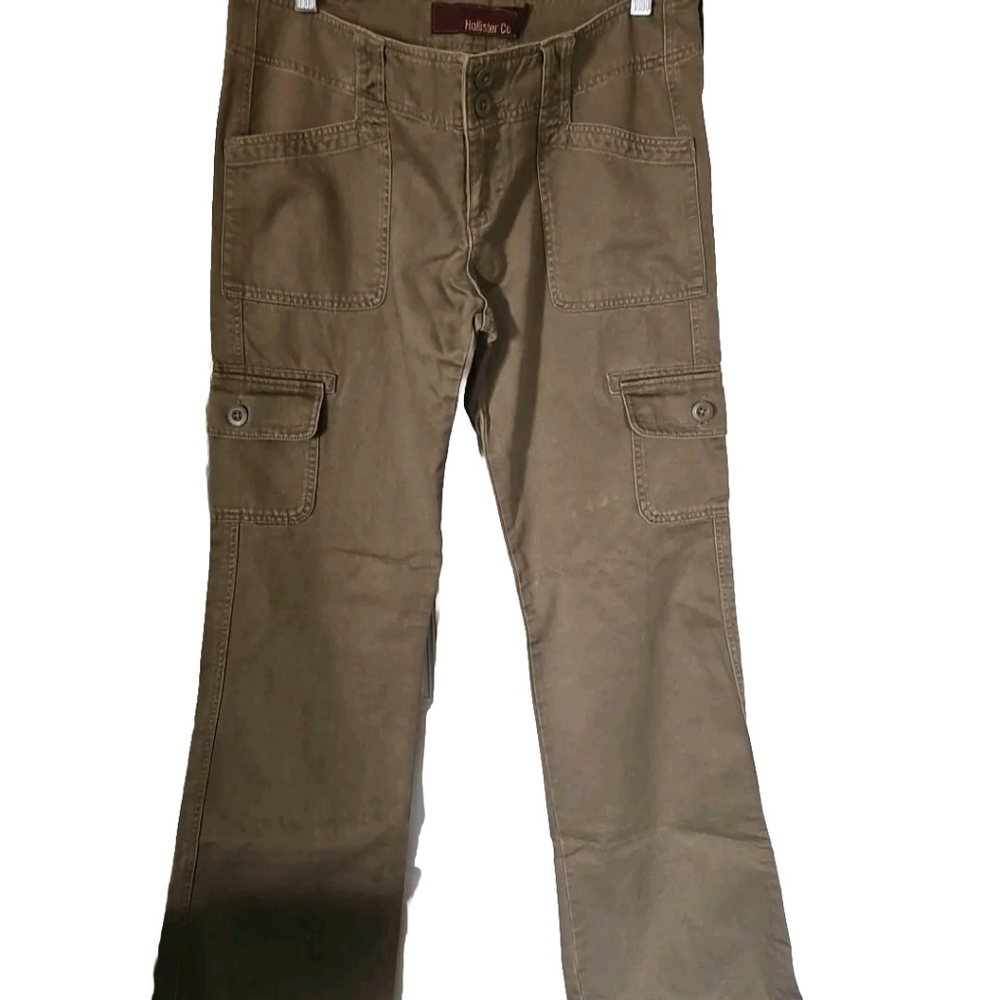 Hollister, Army Green, Women's, Cargo Pants, Size 9, NWOT